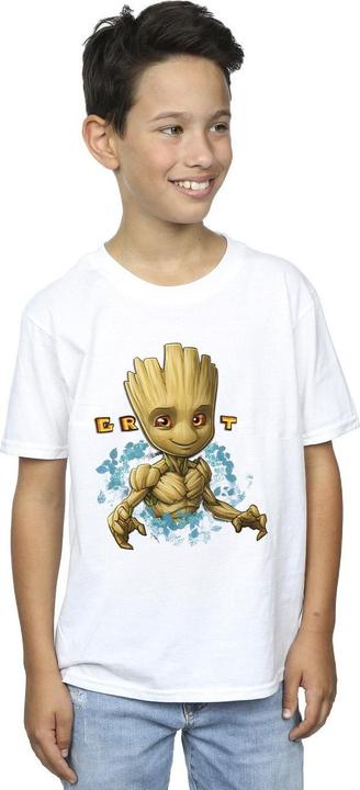 Immagine prodotto Guardians of the Galaxy Groot Flowers Maglietta Ragazzi (140, 146)