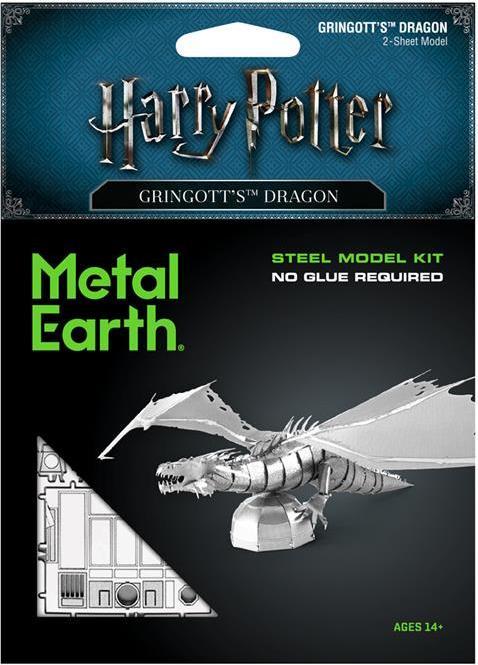Image du produit Metal Earth Harry Potter Gringotts Dragon