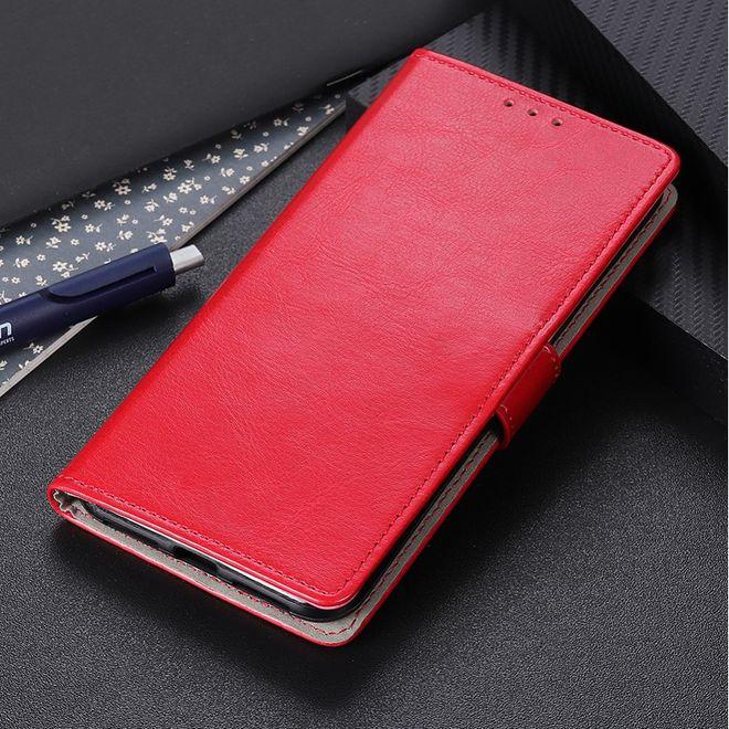 Actual product image MU Classic Crazy Horse Leather Bookcover Series (Nokia 2.4)