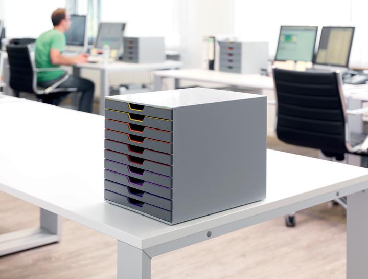 Produktbild Durable Schubladenbox Varicolor 10 (A4)