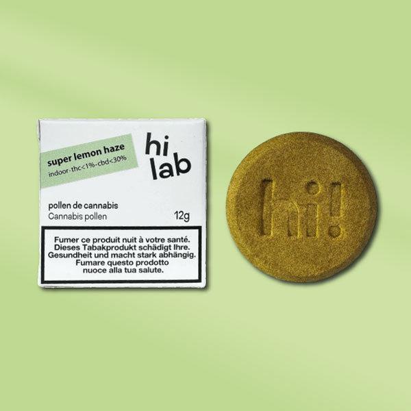 Hi Lab Super Lemon Haze | Dry Ice | Hasch (12 g, Intérieur)