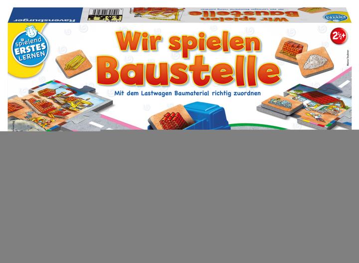 Produktbild Ravensburger Wir spielen Baustelle (Deutsch)