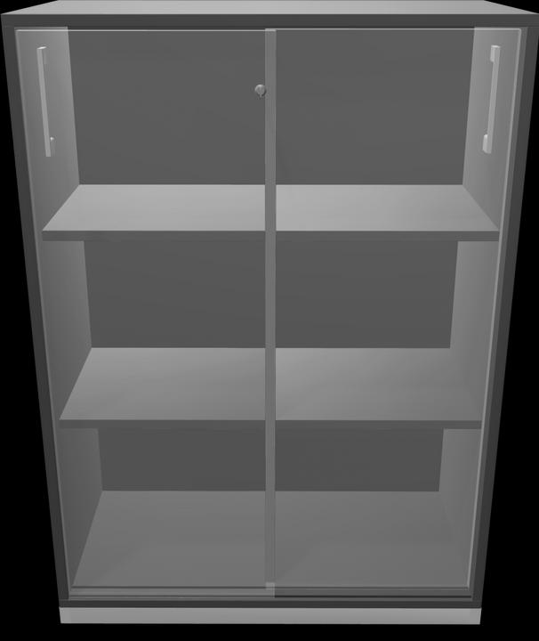 Actual product image Narbutas Choice sliding door cabinet (80 x 40 x 111.5 cm)
