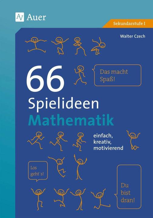 Actual product image 66 Spielideen Mathematik (German, Walter Czech, 2019)