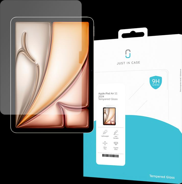 Produktbild Cazy Schutzglass - Displayschutz Tempered Glass (1 Stück, iPad Air 11 2024 (M2))