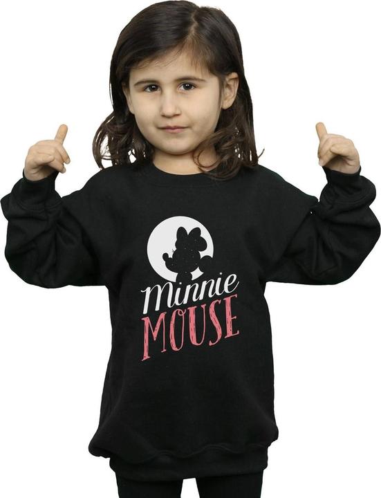 Produktbild Disney Minnie Mouse Moon Silhouette Sweatshirt Mädchen (140, 146)