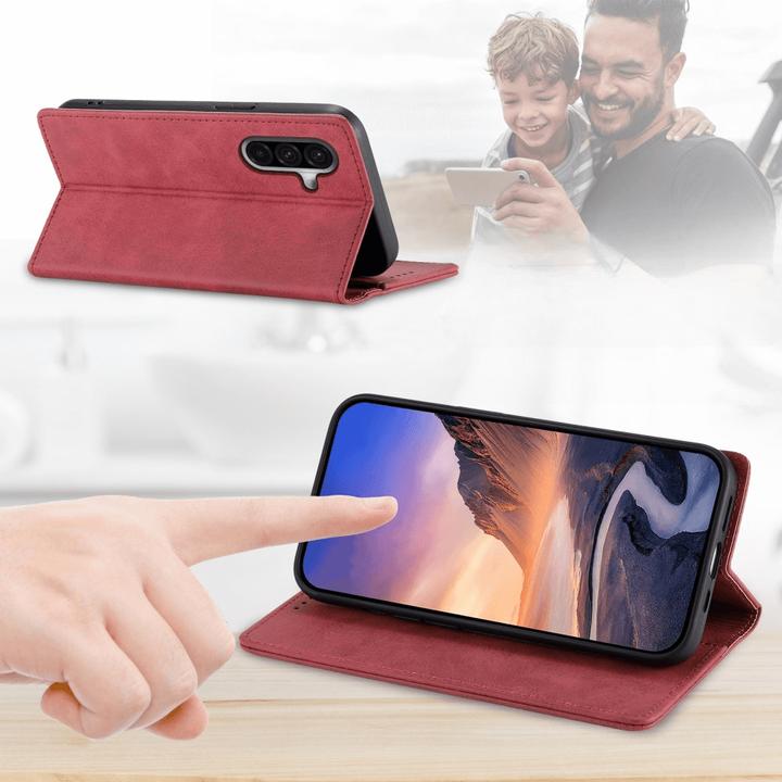 Produktbild Cover-Discount Galaxy A56 5G - Flip Case mit RFID Blocker (Samsung Galaxy A56)