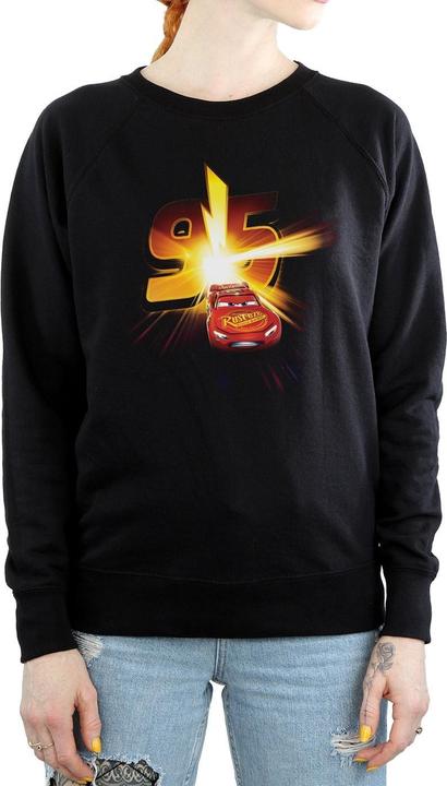 Immagine prodotto Disney Cars Lightning McQueen Burst Felpa Donna (XL)