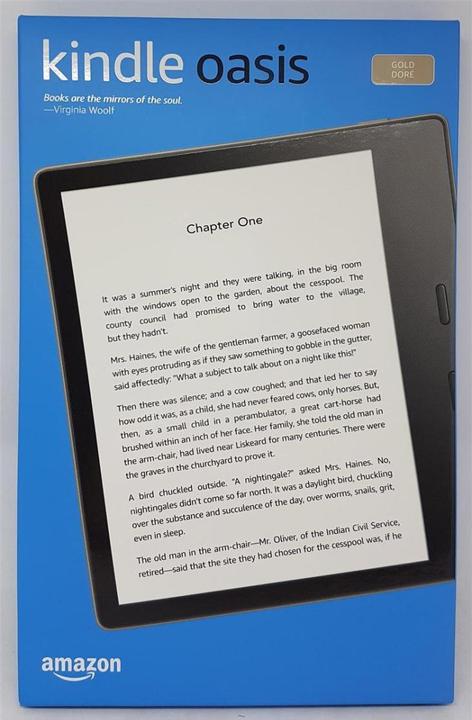 Actual product image Amazon Kindle Oasis (7", 32 GB, Gold)