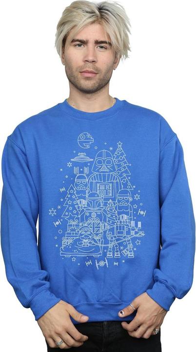 Image du produit Star Wars - Sweat EMPIRE CHRISTMAS - Homme (L)