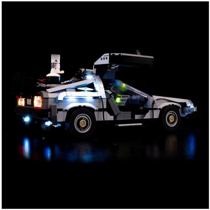 Produktbild Light my bricks LED Licht Set für LEGO Die Zeitmaschine aus Zurück in die Zukunft