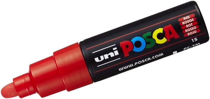 Image du produit Posca Marqueur PC-7M pointe ronde (Rouge, 5.50 mm, 1 x)