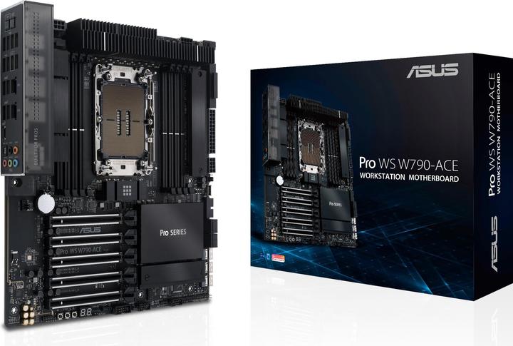 Actual product image ASUS PRO WS W790-ACE (LGA 4677, Intel W790, SSI CEB)