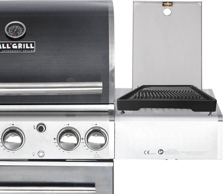 Actual product image All'Grill Cast iron grill plate for all side burners