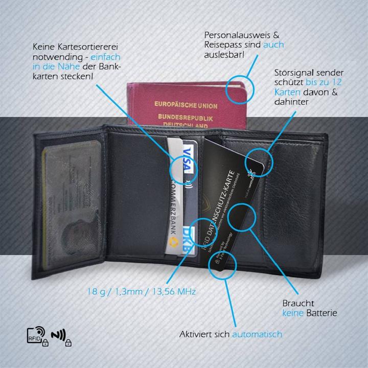 Produktbild Makaka RFID NFC Blocker Karte