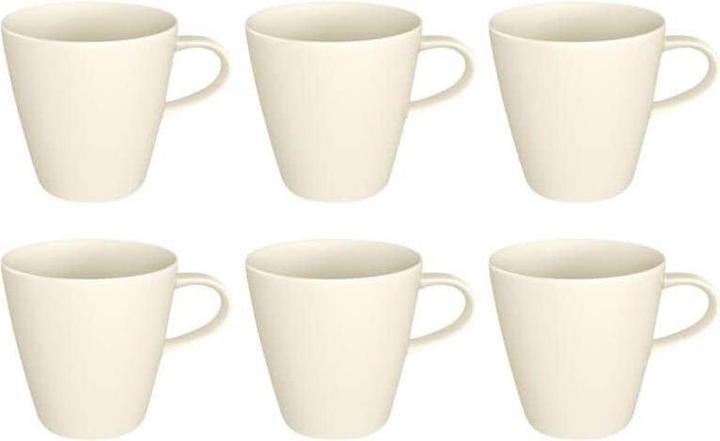 Image du produit Villeroy & Boch Tasse à café Manufacture Rock 370 ml, 6 pièces, Blanc (370 ml, 6 x)