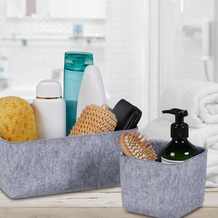 Produktbild Relaxdays 5tlg. Schubladenorganizer-Set (5 x, 25 x 25 x 10.5 cm)