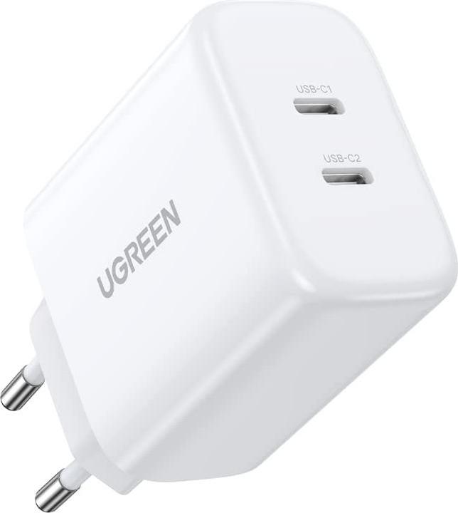 Actual product image Ugreen USB-C+USB-C 40W PD Wall Charger EU (40 W)