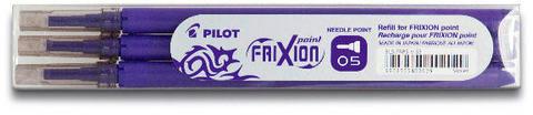 Actual product image Pilot FriXion Refill Point Set Set of 3 (Refill, Violet, 0.25 mm)