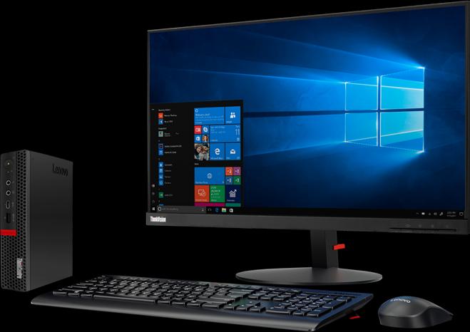 Produktbild Lenovo ThinkCentre M720q (Intel Core i5-9400T, 16 GB, 512 GB)