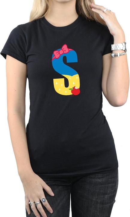 Immagine prodotto Disney Alphabet S Is For Snow White Maglietta Donna (L)