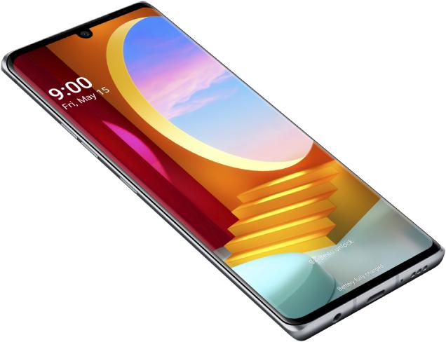 Actual product image LG Velvet (128 GB, Gray, 6.80", Single SIM, 48 Mpx, 5G)