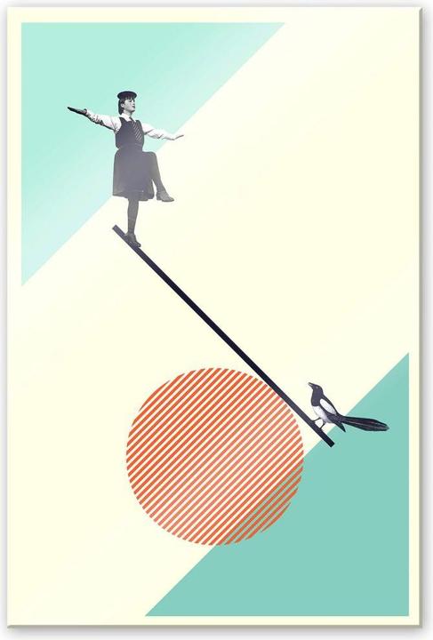 Produktbild Trenddeko B is for Balance (40 x 60 cm)