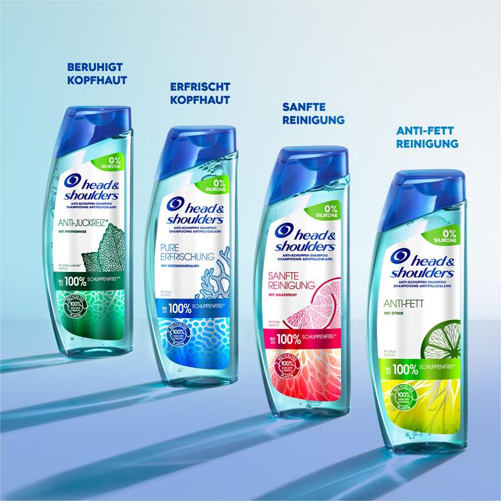 Produktbild Head & Shoulders Sanfte Reinigung (250 ml, Flüssiges Shampoo)