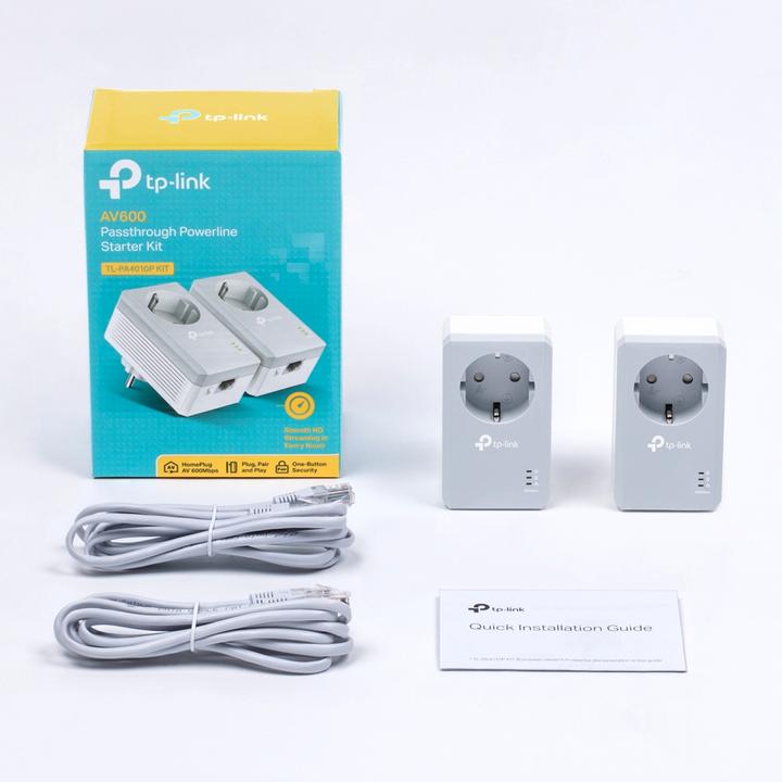 Actual product image TP-Link TL-PA4010P KIT Starter Kit (600 Mbit/s)