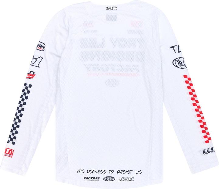 Actual product image Troy Lee Designs GP Pro Air Jersey, Factory, white, XL (XL)