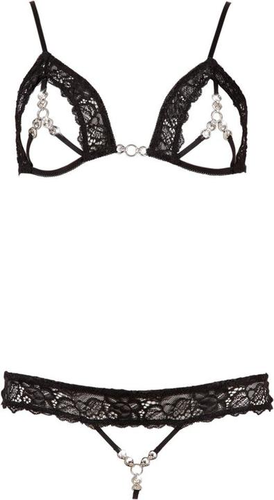 Produktbild Abierta Fina Schmuck-Büstenhalter Und String (XL)