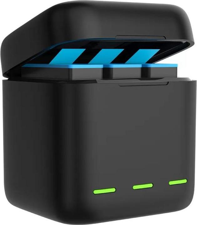 Actual product image Telesin Battery Charger & Storage Box (Hero 10, Hero 9 Black)