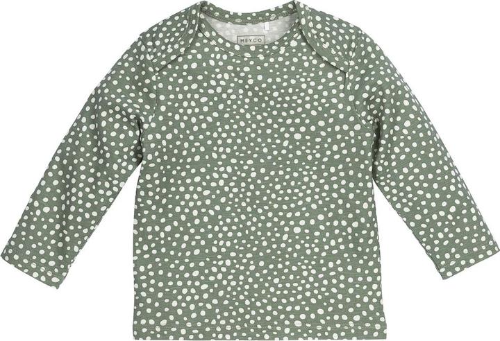 Image du produit Meyco 2-pack babypyjama Cheetah forestgreen mt. 62/68 (62, 68)