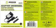 Produktbild Benson Electric Universal Netzteil
