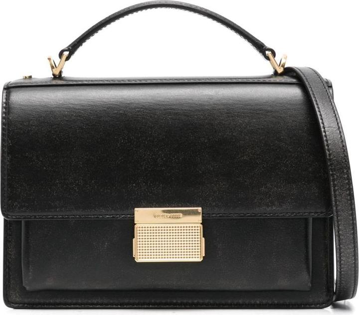Actual product image Golden Goose venezia handbag in black leather