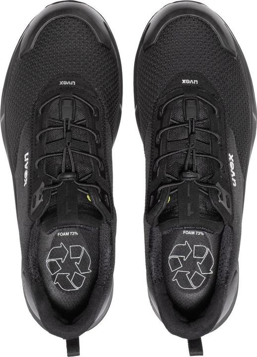 Produktbild Uvex Sports uvex 1 x-craft Halbschuhe S1 PL 68004 schwarz Weite 14 Grösse 35 (S1P, 35)