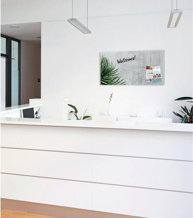 Actual product image Sigel Glass Magnet Board Artverum with Design (Magnet board, 91 x 46 cm)