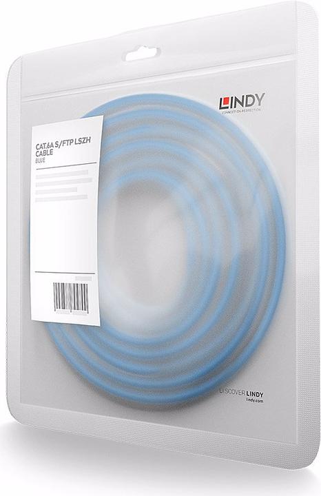 Actual product image Lindy Network cable (LSOH, PiMF, S/FTP, CAT6a, 7.50 m)