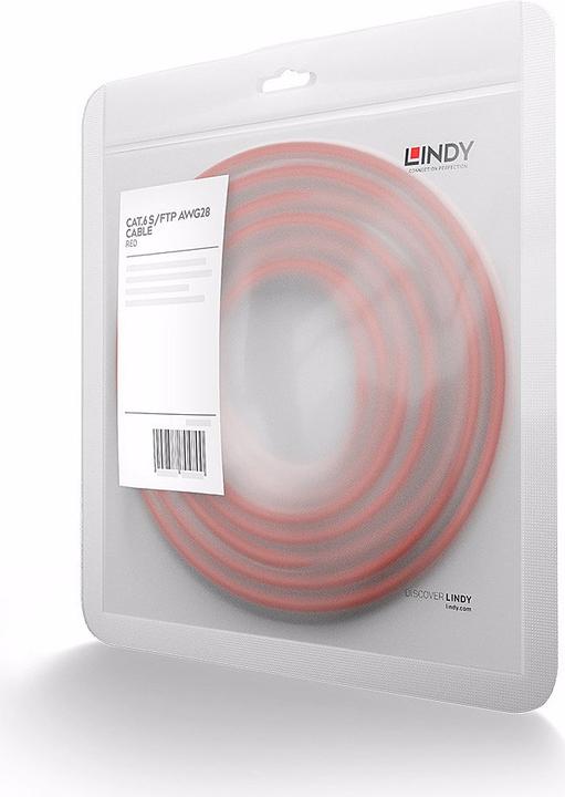 Actual product image Lindy Network cable (S/FTP, CAT6, 1 m)