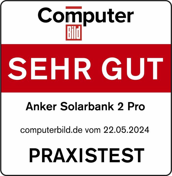 Nährwerte und Zutaten Anker Solix Solarbank 2 E 1600 Pro