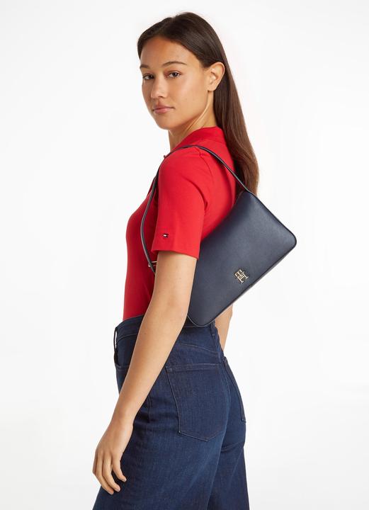 Immagine prodotto Tommy Hilfiger Borsa a tracolla da donna TH Borsa a tracolla casual piccola, Blu (Space Blue), Taglia unica