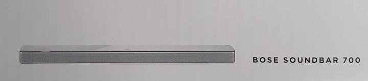 Actual product image Bose Soundbar 700