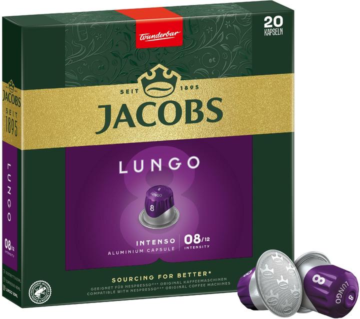 Immagine prodotto Jacobs Lungo 8 Intenso (20 x Porta.)