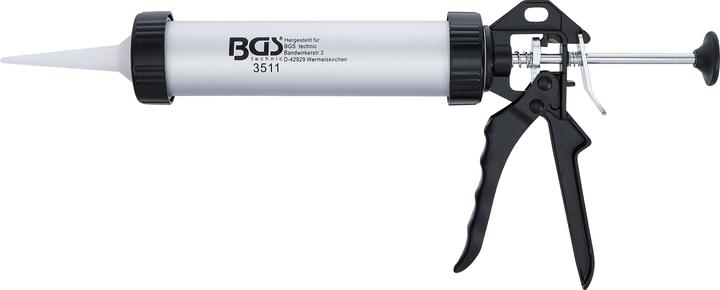 Actual product image BGS Aluminium Caulking Gun, for Cartridges 220 mm
