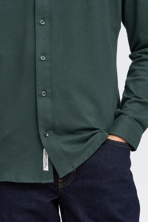 Actual product image Casual Friday CFARTHUR LS BU jersey piquet shirt 20505281 (3XL)