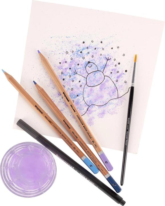 Productafbeelding Bruynzeel EXPRESSIE - Aquarelpotloden (Veelkleurig, 36 x)