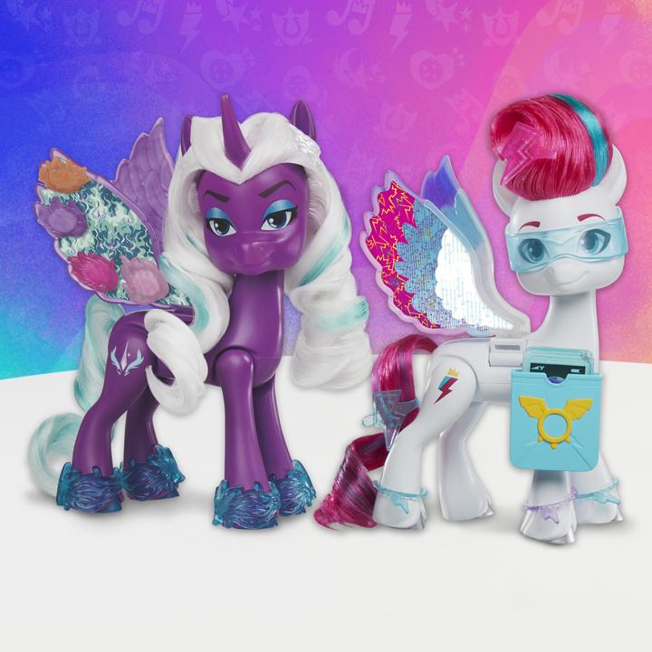 Image du produit My Little Pony Ailes surprises Zipp Storm Poupée de mode avec ailes et accessoires