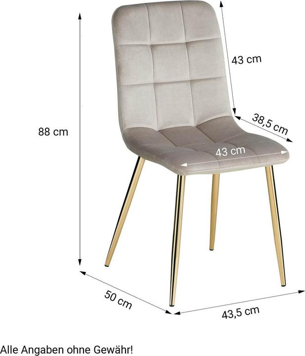 Produktbild Homestyle4u Esstisch mit 2 Stühlen Set