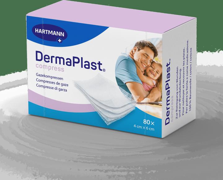 Actual product image DermaPlast Compress 4x6cm 80 pcs