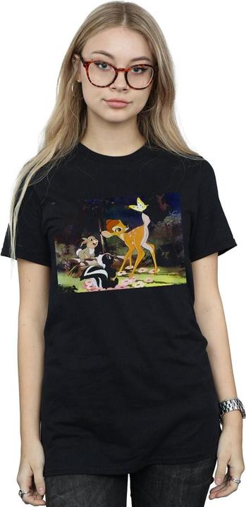 Immagine prodotto Disney Bambi Tail Butterfly Still Maglietta Ampia Donna (S)